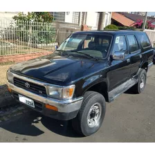 Toyota Hilux 1994 Sw4 Tração 4x4 V6 Automática Couro Teto Ar