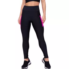 Calça Legging Feminina Grossa Cintura Alta Bolso Lateral Leg