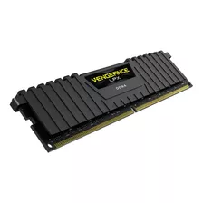 Memoria Ram Vengeance Lpx Gamer Color Negro 16gb 2 Corsair Cmk16gx4m2b3000c15