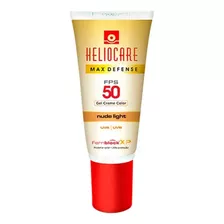 Heliocare Max Defense Fps50 Gel-creme Color 50g - Nude Light