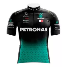 Camisa Infantil Ciclismo Criança Kid Petronas Conforto Bike 