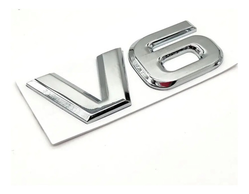 Foto de Emblema V6 Metlico Camionetas Toyota Ford Mitsubishi Jeep