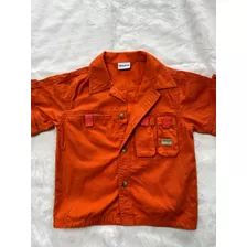 Camisa Naranja Talle 2 Mimo & Co Usada Como Nueva Ropa Usada