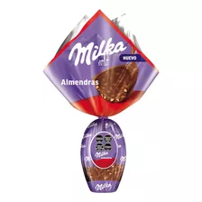 Huevo De Pascua Chocolate Milka Con Almendras 200g