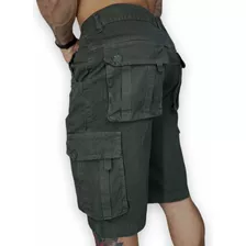 Kit 2 Shorts Masculino Cargo Brim Coleção Nova