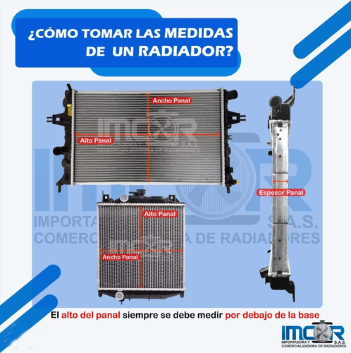 Radiador Para Nissan Nissan Sentra B14 / B13 16 Valvulas T Foto 2