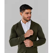 Blazer Masculino Alfaiataria Slim Moderno Elegante Promoção