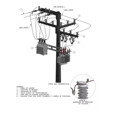 Subestação Aérea 75kva, 112,5kva, 150kva Até 300kva 