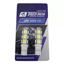 Par Lâmpadas Pingo 13 Leds T10 12v 6000k Tiger Auto