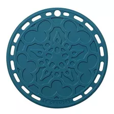 Le Creuset Silicon 8 Round French Trivet, Marino