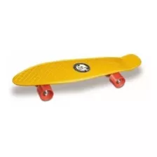 Skate Mini Cruiser Plástico Semi Profissional Infantil Long