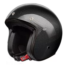  Casco Para Moto Premier Le Petit Classic Carbon