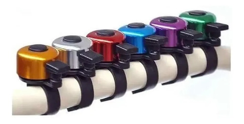 Bocina Timbre Bicicleta Campana Anodizado Metal Monopatin