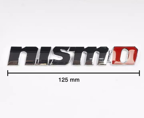 Emblema Logo Nissan Nismo Metalico 3d Adhesivo Tuning Karvas Foto 9