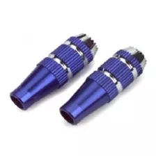 Jr Gimbal Stick Ends, 24mm (med): Blue Jrpa043