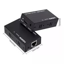 Extender Hdmi 60 Metros Utp Cat.5e/6 Rj-45 Full Hd 1080p