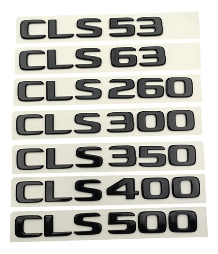 Etiqueta Adhesiva 3d Abs Para Compatible Con Mercedes Glc
