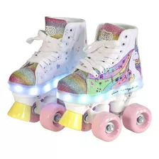 Unicornio Roller Skate - Luces Led