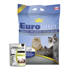 Sanitario Gatos Eurolitter - Arena Aglomerante 7 Kg