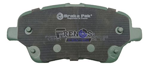 Pastilla Freno Del Brake Pak Para Ford Fiesta Foto 2