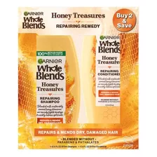 Garnier Whole Blends Honey Treasures Shampo Y Acondicionador