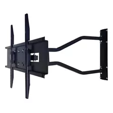 Suporte Articulado Tv 75 Polegadas Gira 180º Samsung Tcl LG Cor Preto