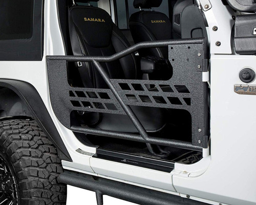 Puertas Off Road Jeep Jk Tubular Con Espejos Wrangler 2 Pzas Foto 4