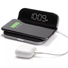 Ihome Iw18 Reloj Despertador Digital Compacto Con Usb Y Carg