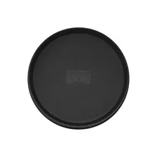 Tusco Products Tr12bk Round Saucer 12inch Diámetro Negro