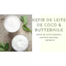 Kefir De Leite Vegetal (leite De Coco) + Iogurte Buttermilk 