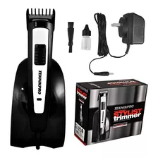 Maquina Patillera Profesional Teknikpro Trimmer Pro Color Negro