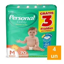 Fralda Descartável Personal Soft & Protect Hiper Tamanho M -