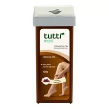 Refil Cera Rollon Chocolate Tutti Depil 100g