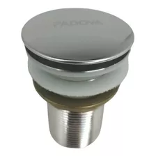 Valvula Click Inox Para Cubas 1.1/4 Redonda 