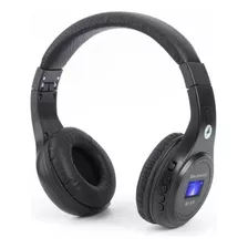 Fone De Ouvido Bluetooth Headphone Sem Fio P/ Pc Celular Cor Preto