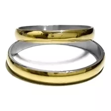 Par Alianzas Plata 925 Oro 18k Matrimonio Boda Casamiento