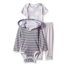 Hanes Ultimate Baby Flexy Knit Jogger Con Capucha Y Manga C.