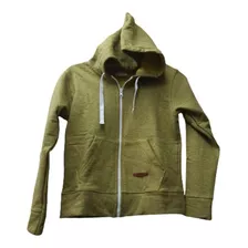 Campera Friza Invisible Juvenil,con Capucha Y Bols T 10 A 16