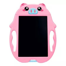 Lousa Digital Lcd Infantil Tablet - Rosa Porquinho - Fenix