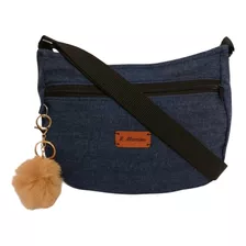 Bolsa Jeans Transversal Bag Shoulder Tiracolo Pequena Ombro