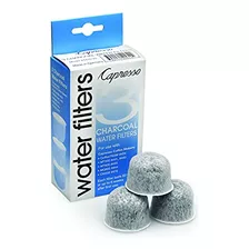 Filtros De Agua Capresso Charcoal, 3 Unidades (paquete De 1)