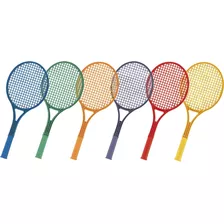 Champion Sports Juego De Raquetas De Tenis De Plástico De 21