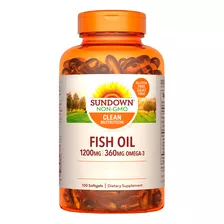 Extra Strength Fish Oil 1200mg - 100 Soft Sabor Sin Sabor