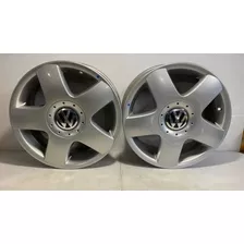 Par Roda Aro 15 Golf Original Vw Nunca Montadas C/calota