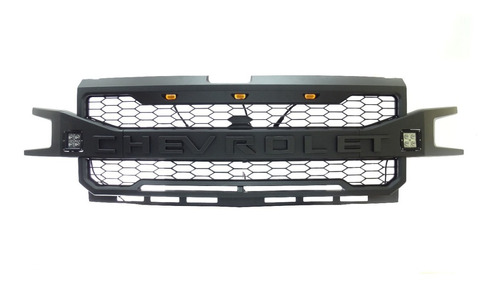 Mscara Deportiva C/led Focos Chevrolet Silverado 1500 19-21 Foto 2