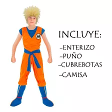 Disfraz De Goku Dragon Ball Para Niño T: 8 