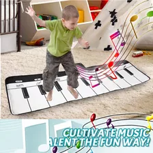 L Kids Puzzle Toys Electronic Piano Mat Play Keyboard M 4012
