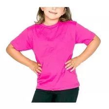 Camiseta Infantil Menina E Menino Criança Básica Lisa Oferta