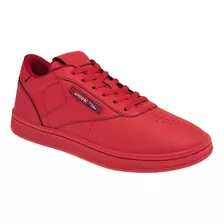 Tenis Casual Mujer Apoort Rojo 994-032