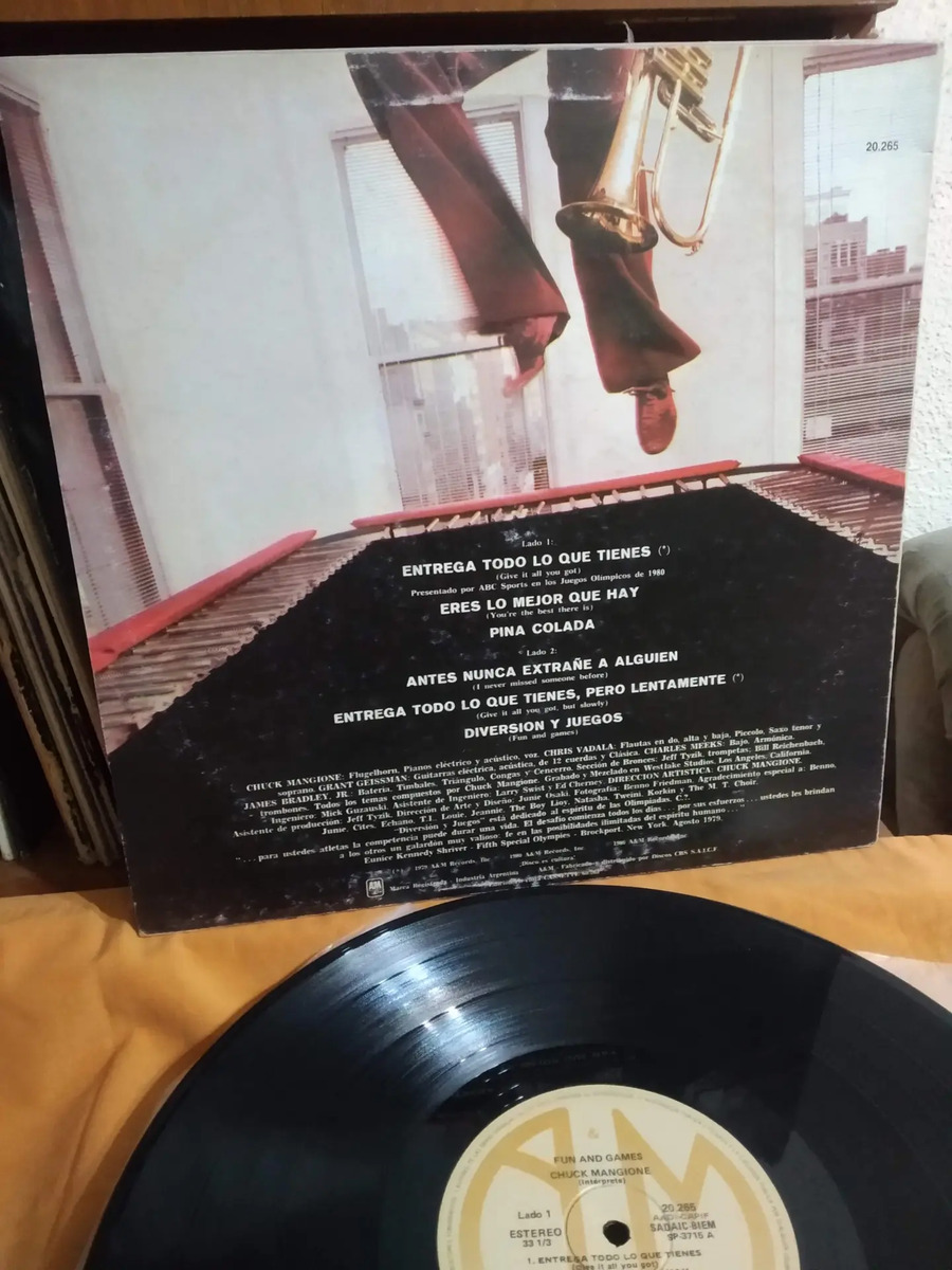 Chuck Mangione - Fun and Games - vinilo 1980